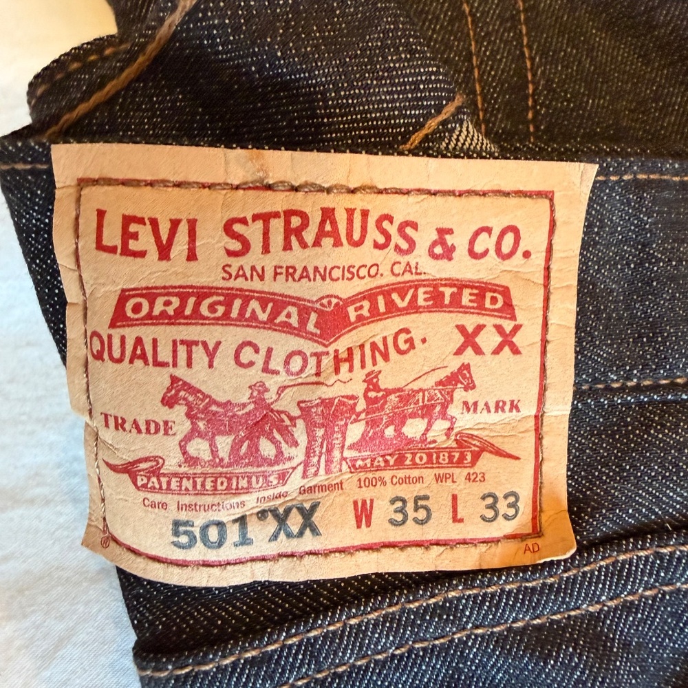 Levi 501 Original Button Fly - image 2